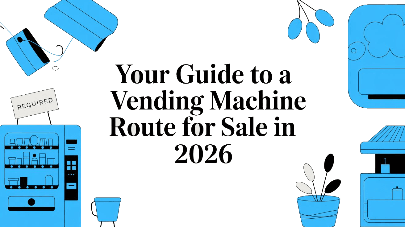 Your Guide to a Vending Machine Route for Sale in 2026