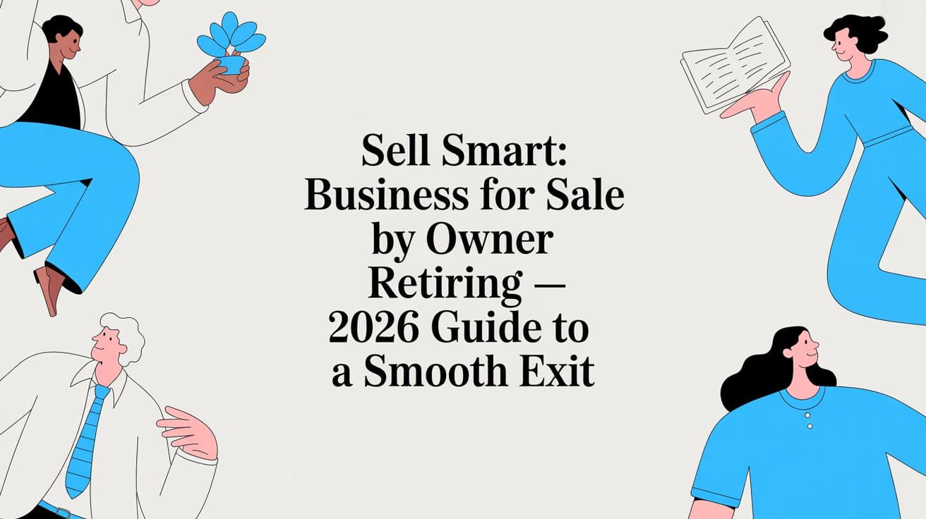 Sell Smart: business for sale by owner retiring — 2026 Guide to a Smooth Exit