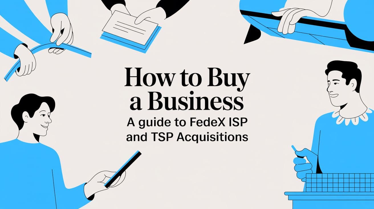 How to Buy a Business A Guide to FedEx ISP and TSP Acquisitions