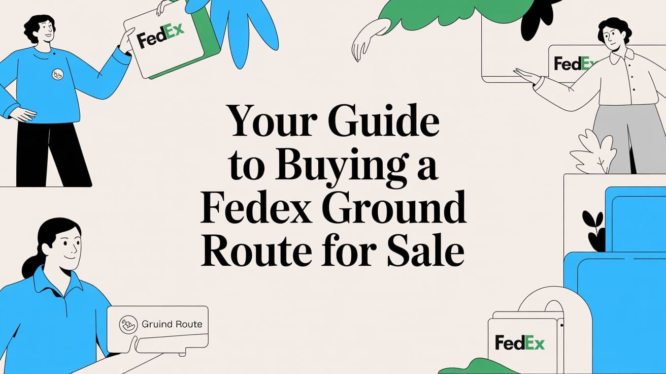 Your Guide to Buying a FedEx Ground Route for Sale