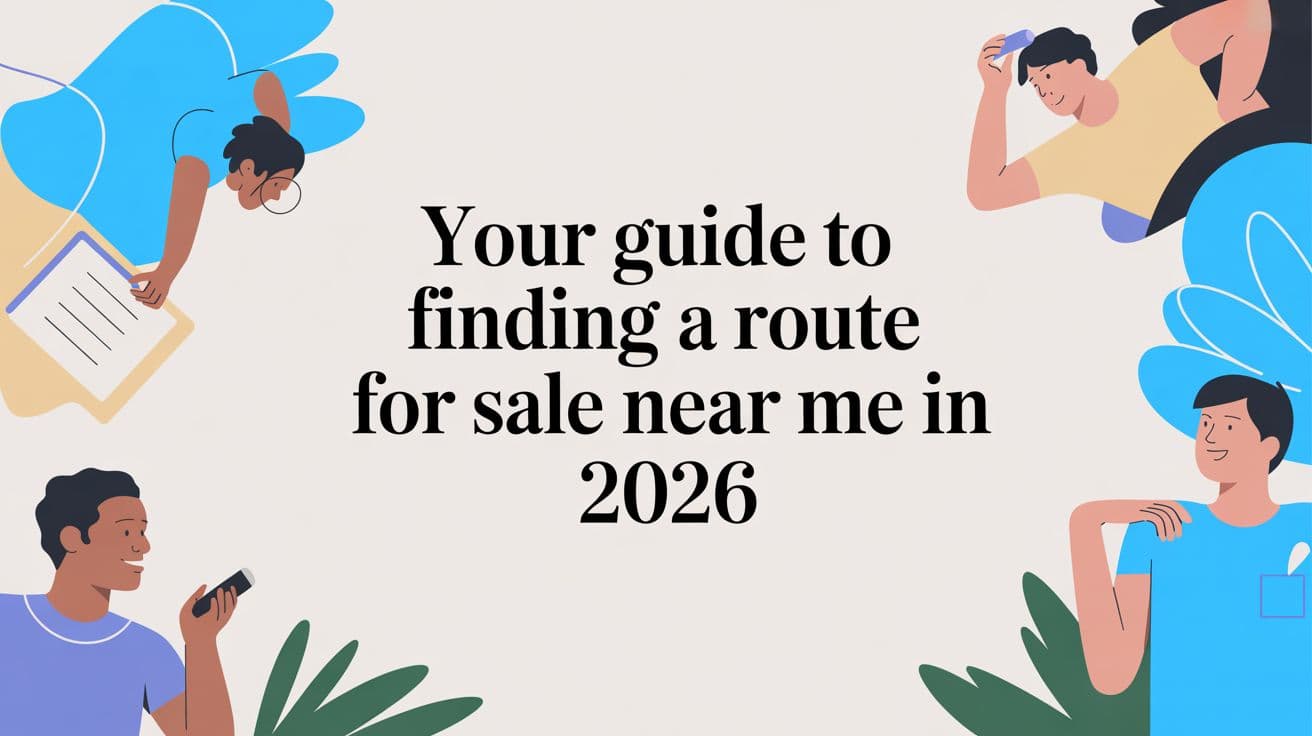 Your Guide to Finding a Route for Sale Near Me in 2026